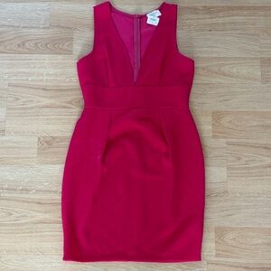 Everly Vibrant Pink Mini Dress